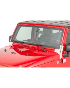 Kentrol  Stainless Steel Windshield Supports for 07-18 Jeep Wrangler JK