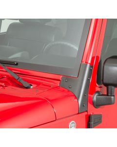 KEN WINDSHIELD SUPPORTS PR BLK TEX JK