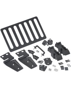 Kentrol  Stainless Steel Hood Kit for 07-18 Jeep Wrangler JK