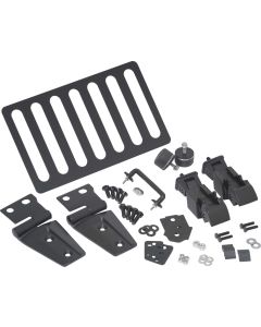 Kentrol  Stainless Steel Hood Kit for 07-18 Jeep Wrangler JK