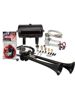 KLEINN XRC 2.0 DUAL AIR HORN KIT BLACK  KIT