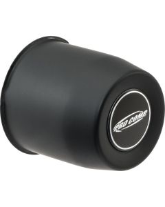 PRO COMP CENTER CAP 3.30 DIAM FLAT BLK