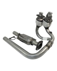 Crown Automotive 52059681AD Front Exhaust Pipe with Catalytic Converters for 04-06 Jeep Wrangler TJ & Unlimited with 4.0L 6 Cylinder Engine