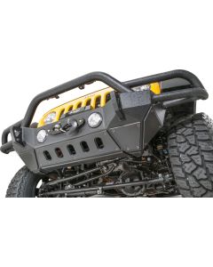 Smittybilt  SRC Gen2 Front Bumper with Quadratec LED Fog Lights Kit for 07-18 Jeep Wrangler JK
