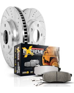 Power Stop KC2147-36 Front Z36 Extreme Performance Truck & Tow Brake Kit with Calipers for 99-02 Jeep Grand Cherokee WJ with Teves Calipers