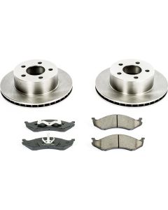 PowerStop  Z16 Autospecialty Daily Driver OE Brake Kit for 91-99 Jeep Wrangler YJ, TJ & 92-99 Cherokee XJ
