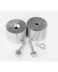 JKS Manufacturing JKS1120 JKS 2" Front Bump Stop Extension Kit for Jeep Wrangler TJ, JK & Cherokee XJ