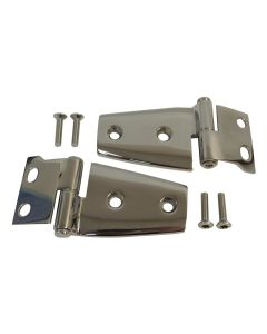 Crown Automotive RT34100 Stainless Steel Hood Hinge Set for 07-18 Jeep Wrangler JK