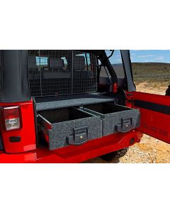 ARB 5011010 Outback Solutions Roller Drawer Kit for 07-10 Jeep Wrangler Unlimited JK 4 Door