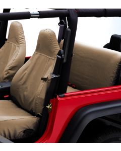 SEAT SAVERS-FRONT 91-95 YJ GRAY