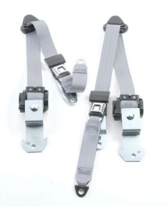 3 POINT BELTS 84-96 2 DR XJ SILVER   849