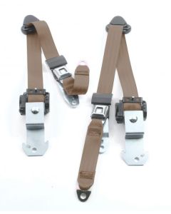 3 POINT BELTS 84-96 2DR XJ MED BEIGE 849