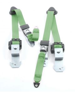 3 POINT BELTS 84-96 2DR XJ LIME GRN  849