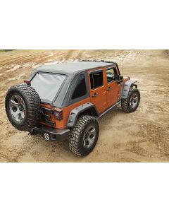 Rugged Ridge 13750.38 Bowless Soft Top for 07-18 Jeep Wrangler Unlimited JK 4 Door