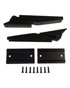 Crown Automotive RT34101 Tailgate Hinge Set in Black Stainless Steel for 97-06 Jeep Wrangler TJ & Unlimited