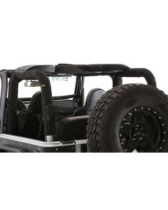 Smittybilt 5665101 Roll Bar Padding Cover Kit with Molle Pouch Attachments for 97-02 Jeep Wrangler TJ