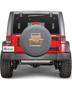 82213864 - TIRE COVER WRANGLER FRONT BLACK DENIM