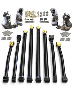 EVO Manufacturing EVO-1200 Rear Double ThrowDown Suspension Long Arm Upgrade Kit for 07-18 Jeep Wrangler JK