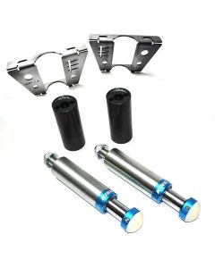 EVO REAR ROCKSTOP KIT W/KING BUMPS JK