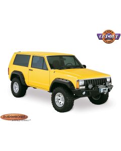 Bushwacker 10912-07 Cut-Out Fender Flares for 84-96 Jeep Cherokee XJ 2 Door & 84-92 Jeep Comanche MJ Pickup