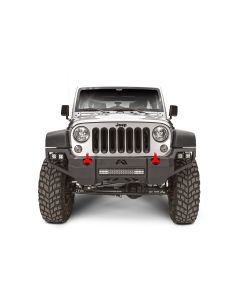 Fab Fours  Vengeance Front Bumper for 07-18 Jeep Wrangler JK