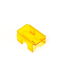 QUA 4IN RECT LED LIGHT COVER EACH AMBER