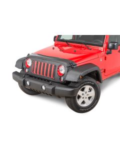 Covercraft 551113-01 Le Bra Premium Nose Bra in Black for 07-18 Jeep Wrangler JK