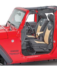 BARTACT SUPER SEAT CVRS FR 13-UP JK KHA