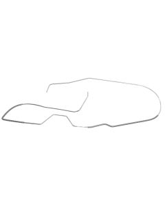 Classic Tube JEF1007 Replacement Stainless Steel Fuel Tank Lines (From Tank to Pump) for 66-71 Jeep CJ-5 with V-6