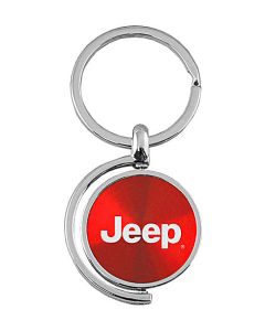 AUG SPINNER KEY CHAIN RED