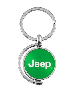 AUG SPINNER KEY CHAIN GRN