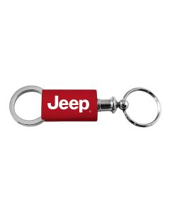 AUG ANO ALUM VALET KEY CHAIN RED