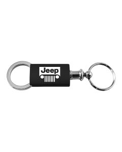 AUG ANO ALUM KEY CHAIN JEEP GRILL BLK