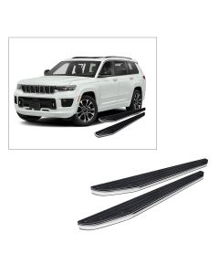 Black Horse Off Road  Premium Running Boards for 21-23 Jeep Grand Cherokee L 