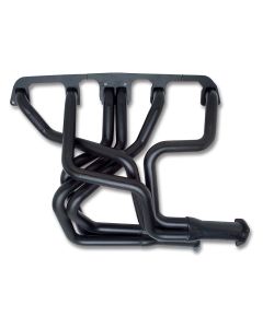 HEDMAN  72-86 CJ 6 CYL-BLK DUAL OUTLET