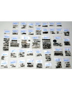 Totally Stainless 6-2486 Stainless Steel Body Assembly Hardware (Hex Head) for 76-86 Jeep CJ-7 with Hard Top (795 Pieces)