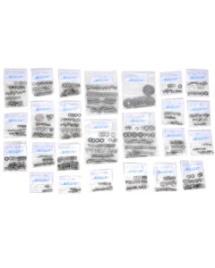 STN STL BODY HDW KIT 72-75 CJ5/6-IND HEX