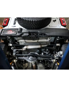 aFe Power  Apollo GT Series 3" 409 Stainless Steel Axle-Back Hi-Tuck Exhaust System for 21-26 Ford Bronco with 2.3L & 2.7L Engine