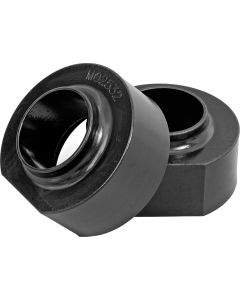 COIL SPRING SPACERS PAIR BLK 1 3/4