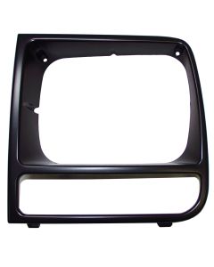 Crown Automotive  Black Headlamp Bezel for 97-01 Jeep Cherokee XJ