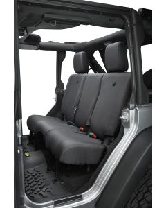 SEAT COVERS REAR 13-UP JK 4DR BLACK DIA