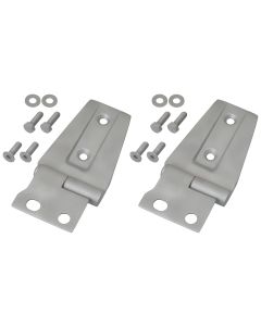 Kentrol 40572 Stainless Steel Hood Hinges in Paintable Finish for 07-18 Jeep Wrangler JK