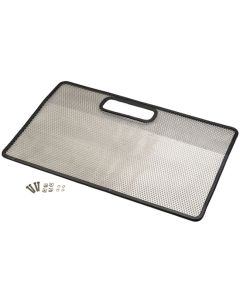 Kentrol 30490 Polished Stainless Steel Bug Shield for 97-06 Jeep Wrangler TJ