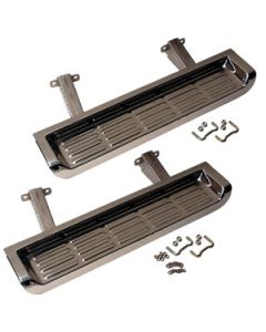 KENTROL SIDE STEPS 01-06 TJ STAINLESS