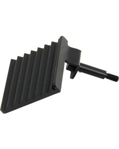 Kentrol 13028 0120 14 Driver Side Foot Peg in Black Powder Coat for 07-18 Jeep Wrangler JK