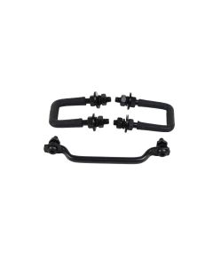 Kentrol  Stainless Steel Windshield Tie Down Kit for 87-95 Jeep Wrangler YJ