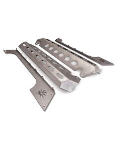 Poison Spyder 17-08-200 Steel Brawler Rocker for 07-18 Jeep Wrangler JK 2 Door