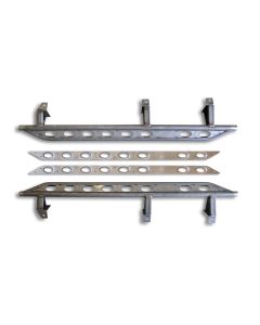 Poison Spyder 18-08-030 Frame Mounted Rocker Knockers for 07-18 Jeep Wrangler Unlimited JK