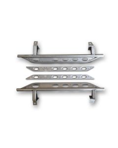 Poison Spyder 17-08-030 Frame Mounted Rocker Knockers for 07-18 Jeep Wrangler JK 2 Door