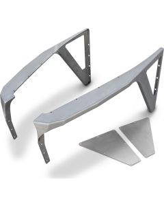 Poison Spyder 14-02-090 DeFender XC Negative Front Fender Flares for 97-06 Jeep Wrangler TJ & Unlimited